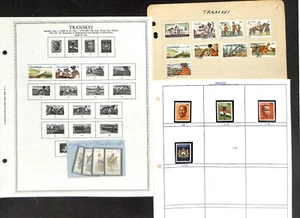 Transkei Briefmarkensammlung auf 20 Scott & Minkus Seiten, 1976-1992 (BA) - Bild 1 von 4