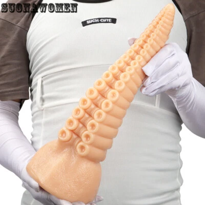 Huge Alien Dildo Tentacle Anal Toy Anal Plug Dilator Long Dildo Anal Expansion - Image 1 of 4