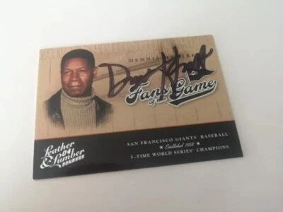 Dennis Haysbert original Autogramm signed autograph Actor Major League Baseball  - Bild 1 von 2