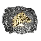Long Horn Bull Metal Belt Buckle For Men Cowboy Belt Buckle Western Belt Buckle