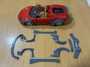 1/18 Ferrari 430 Liberty Walk body kit resin - Imagen 1 de 5