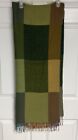 Fringed Scarf Betmar Made in Italy Green & Gold Plaid