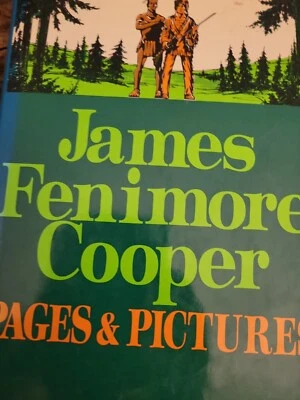 PAGES & PICTURES by James Fenimore Cooper: 1980 Illustrated Hardcover - Image 1 of 4