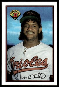 1989 Bowman  #3 Jose Bautista - Baltimore Orioles   Rookie