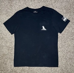 Vineyard Vines Men’s T-Shirt K95 For Warriors War Veterans S/S Crew Neck Size M - Picture 1 of 23