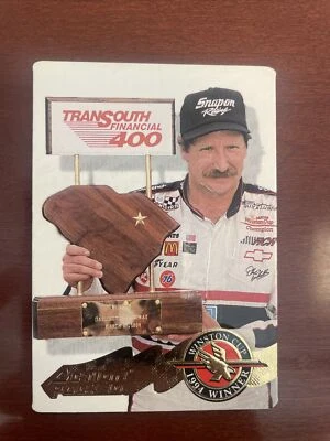 DALE EARNHARDT SR 1995 Action Packed 1994 TRANSOUTH FINANCIAL WINNER Card #48 - Image 1 of 2