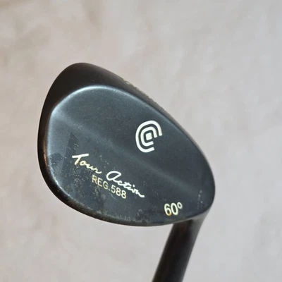 Cleveland 588 Tour Action Lob Wedge 60 grados negro diestro 36 pulgadas Foto 1 de 4