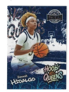 Leaf Women Of Sport 2025 Hannah Hidalgo Hoop Queens QB-12 láser azul 1/1 - Imagen 1 de 2