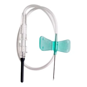 Biomedico Blutentnahme Butterfly 21G 0,8×19mm mit Schlauch – 100 Stk steril CE - Imagen 1 de 2
