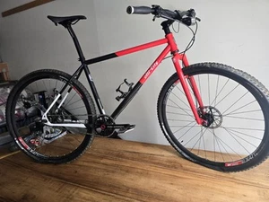 All-City Log Lady Bike Large Red/Black/White Exellent Conditions With Add Ons - Picture 1 of 24