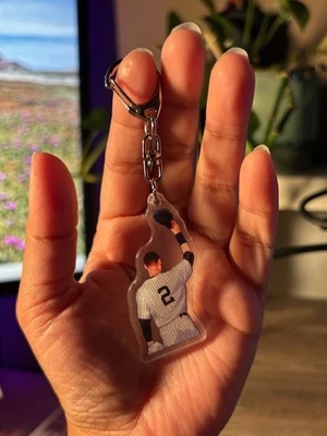 Derek Jeter Yankees Custom Acrylic Keychain - Image 1 of 2