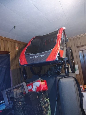 Swinn Bike Cart/Stroller Carrier with Wheels for Kids - Image 1 of 3