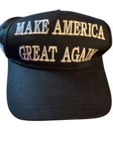 2 President Donald Trump 45-47 Hat 2025 Make America Great Again MAGA BLACK/RED - Picture 1 of 6