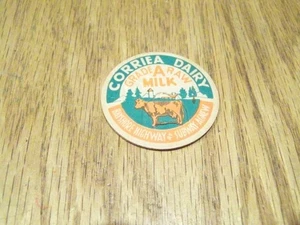 CORRIEA DAIRY BAYSHORE HIGHWAY AT SUBWAY AGNEW MILK BOTTLE CAP DAIRY - Picture 1 of 1