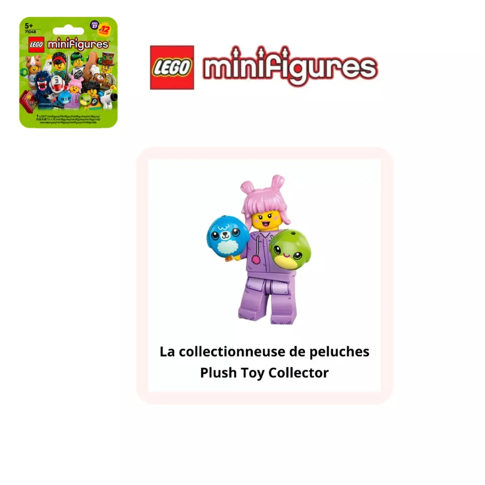 Lego Minifigures 71048 Series 27 La collectionneuse de peluches neuf - Photo 1/1