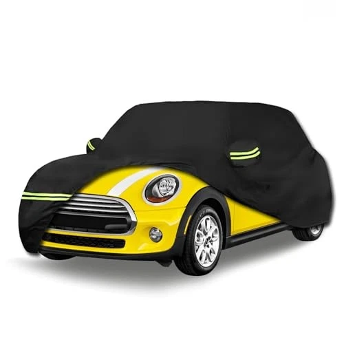 For Mini Cooper 2002-2021 Waterproof Car Cover 6 Layers All Weather Protection Foto 1 de 4