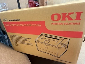 OKI B411d Digital Monochrome Printer (Black) Brand New sealed - Picture 1 of 2