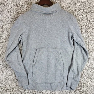 Sudadera Pullover Lululemon Gris Buceo Gran Tamaño Cuello Embudo Mujer Talla 4 - Imagen 1 de 10