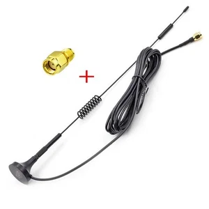 10Feet Helium Indoor-Antenna 868MHz 5.8dBi 6dBi 915MHz RP-SMA Aerial Black - Afbeelding 1 van 12