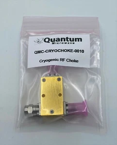 Quantum Microwave Cryogenic RF Choke SMA Bias connector  - Picture 1 of 3