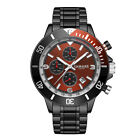 Mens Automatic Watch Black Acquirer Tachymeter Stainless Steel GAMAGES
