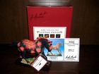 RARE 1E (Below #3000) Trail of Painted Ponies MAPLE LEAF Signed MIB