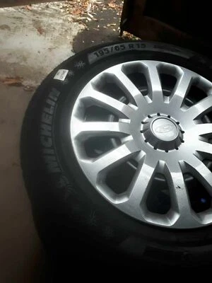 Winterräder Michelin Alpin 5 195/65 R15 + Stahlfelge 6Jx15x37,5 Ford EcoSport - Bild 1 von 2