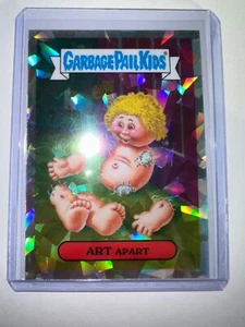Cubo de basura niños cromo serie 1 refractor atómico 6a arte aparte GPK Topps OS1 - Imagen 1 de 2
