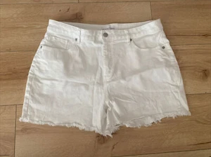 Loft weiße abgeschnittene Damenshorts, Größe 14/32 - Bild 1 von 4
