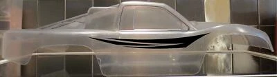 Vinyl paint masking, stencil, decal for RC bodies (Stripes #3) - Image 1 of 2