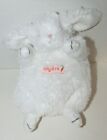 Bunnies By The Bay Plush Ittybit white bunny rabbit furry beanbag carrot patch