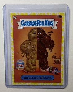 Ridiculous Reese 2021 Garbage Pail Kids Food Fight Yellow Mustard #23B - Picture 1 of 2