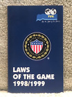 VINTAGE - 1998/99 FIFA Lois du Jeu, Guide et livre de règles pour arbitres de l'USSF