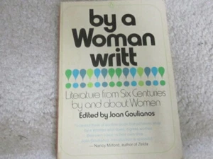 By a Woman Writ- Joan Goulianos,1974 Penguin paperback - Picture 1 of 11