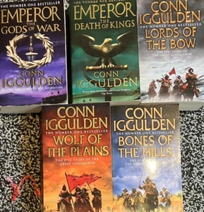 5 Conn Iggulden Books. Bundle. VGC PBs Including Bones Of The Hills & More - Picture 1 of 2