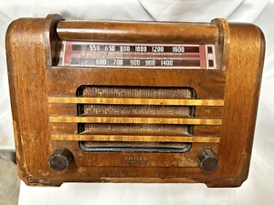 Philco Radio Wood 1930's PT-6 transitone tube Working Condition! FREE Shipping! - Picture 1 of 3