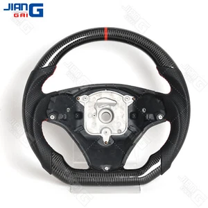 Carbon Fiber Steering Wheel For BMW M3 E90 E91 E92 E93 335i SSG 2005-2012 - Picture 1 of 12