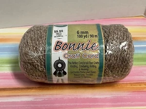 One new skein Bonnie Craft Cord 6mm 100 yards Pottery - Picture 1 of 4