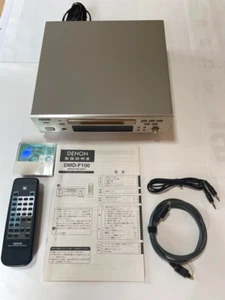 DENON DMD-F100 MD recorder AC100V Gold Silver Tested Japan Works well - Picture 1 of 10