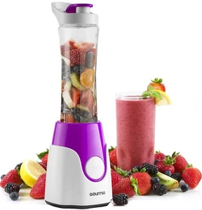 Gourmia GPB250 BlendMate Smoothie Plus Personal Blender With Travel Sport Bottle - Picture 1 of 8