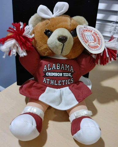 ALABAMA CRIMSON TIDE ATHLETICS CHEERLEADER BEAR Cover