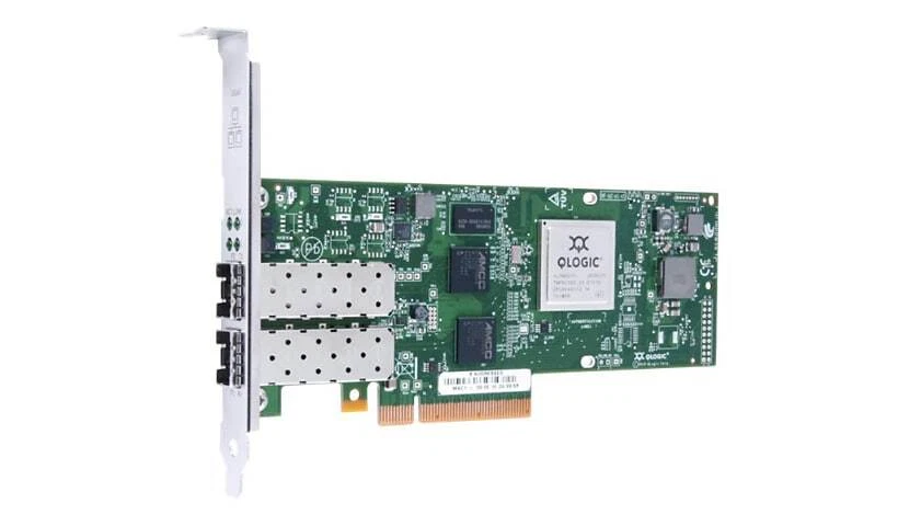 QLogic QLE8242-CU-CK Fiber Optic Card - PCI Express x8 - Low-profile - Image 1 of 1