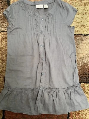 Maggie and Zoe Girls Gray Cotton Tank Top Shirt Size 5 - Image 1 of 4