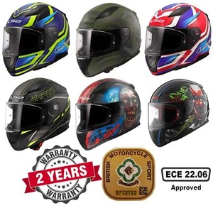 LS2 FF353 RAPID II FULL FACE MOTORBIKE HELMET FLITZ THUNDERBIRDS HAPPY DREAMS - Picture 1 of 15