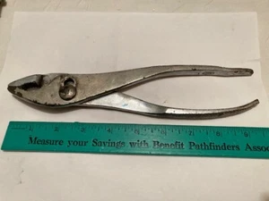 VINTAGE - JAPAN QUALITY - JUMBO HEAVY DUTY 10" SLIP JOINT PLIERS - FREE SHIP - Picture 1 of 10