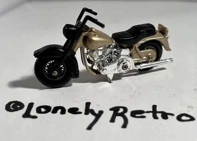 Matchbox 1980 Lesney Superfast No 50 HARLEY DAVIDSON GOLD Motorcycle 1200 - Image 1 of 3