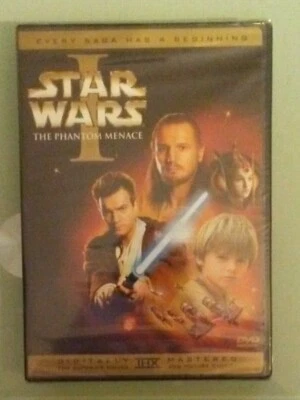 star wars i THE PHANTOM MENACE  widescreen    DVD NEW   - Image 1 of 2
