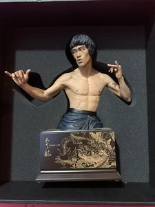 Figura busto busto Bruce Lee Statuetta Enterbay Enter the dragon 1/4 - Foto 1 di 4