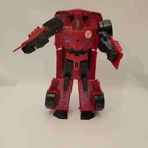 Transformers power surge Red Talking Lamborghini 9 inch Sideswipe Hasbro - Picture 1 of 7