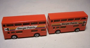 lesney matchbox england no. 1972 17 Londoner Berger Farben Bus (2) - Bild 1 von 4